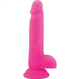 Фаллоимитатор Real Safe Rod Slim, 19 см (розовый)