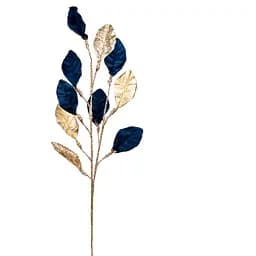 Гілочка декоративна Yes! Fun Сині листочки 76 см синя (974781)