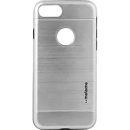 Чохол-накладка Motomo ESM Metal Silicon Case iPhone 7 Silver