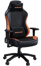 Игровое кресло Anda Seat Luna Size L Black/Orange (AD18-48-BO-PV)