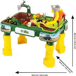 Стіл для ігор Klein John Deere Ферма 2 в 1 з піском і водою (3948) - мініатюра 6