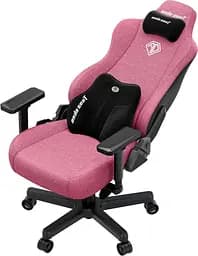 Крісло для геймерів Anda Seat Kaiser 3E XL Pink Fabric (AD23YC-XL-09-P-CF-P01) - мініатюра 3