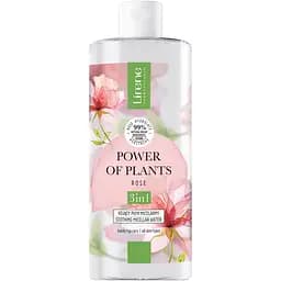 Заспокійлива міцелярна вода Lirene Power of Plants Rose 3 in 1 400 мл