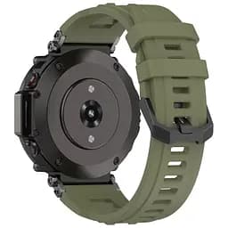 Силіконовий ремінець Primolux для смарт-годинника Amazfit T-Rex Ultra (A2142) Army Green - мініатюра 2