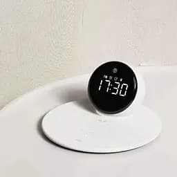 БЗП WIWU Wi-W017 15W Wireless Charger+Digital Alarm+Bluetooth Speaker White - мініатюра 7