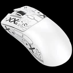 Миша бездротова Attack Shark R1 Tape White