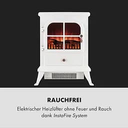 Електричний камін Klarstein St. Moritz 1850 Вт (10031526) - мініатюра 3