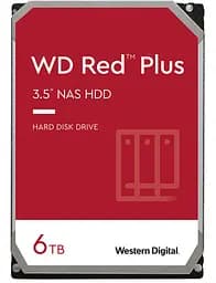 Накопитель Western Digital HDD SATA 6.0TB Red Plus 5400rpm 256MB (60EFPX)