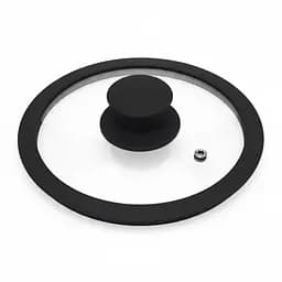 Кришка універсальна Gusto GT-8200-28 з силіконовим обідком з ручкою 28 см (136402)