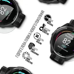 Гідрогелева плівка на годинники Garmin Forerunner 965 ArmorStandart захисна плівка для смарт годинників прозора (ARM86955) - мініатюра 2