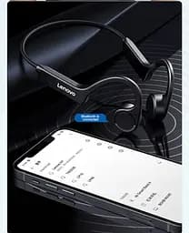 Навушники бездротові Lenovo X4 black - мініатюра 6