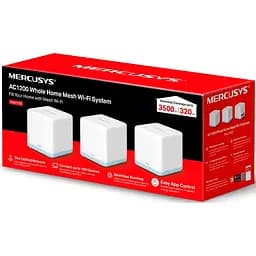 Wi-Fi Mesh система Mercusys Halo H30 3-pack [104077] - мініатюра 3