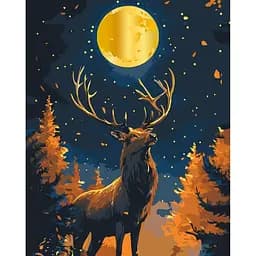 Картина по номерам "Над пропастью" Art Craft 11735-AC с металлизированными красками 40x50 см