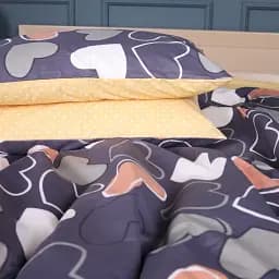 Наволочка MirSon Ashen Hearts бязь 70х70 см (17-0720)