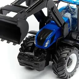 Дитяча іграшка Трактор New Holland T7.315 Bburago 18-31632 з фронтальним навантажувачем - мініатюра 4
