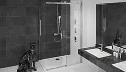 Душова кабіна Rea Nixon 100x140 P chrome REA-K5014 + REA-K5007, Хром, Права, прозорий, хром - мініатюра 3