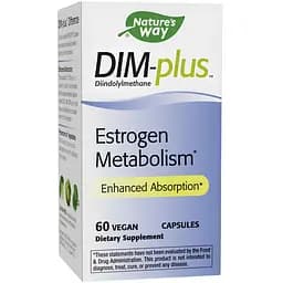 Пищевая добавка Nature's Way DIM-plus Estrogen Metabolism 60 капсул