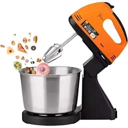 Міксер с чашею RAF R-6637O потужний двигун 300 Вт XPRO помаранчево-чорний (43903-R 6637_460)