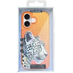 Чохол Epik TPU+PC Crystal Hunt with MagSafe для Apple iPhone 17 (6.3) Orange - мініатюра 2