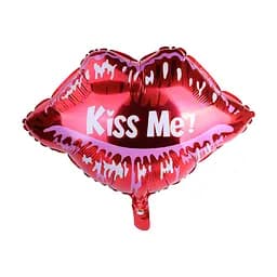 Куля повітряна фольгована (50 см) Губи
