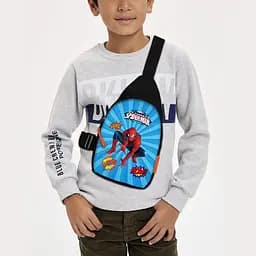 Сумка через плечо детская Человек-паук 29х17 см сумка слинг для мальчика (02263)