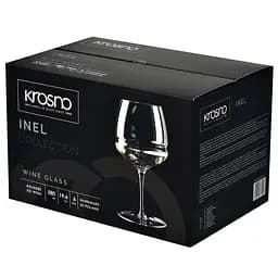Набір келихів для вина Krosno Inel, скло, 580 мл, 6 шт. (871028) - мініатюра 3