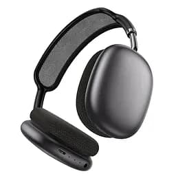 Накладні навушники Borofone BO35 Plus Adorable, ANC, BT headphones, BT5.4, AUX, 400mAh, 32h, 45h, grey - мініатюра 4