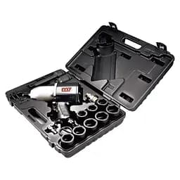 Гайкокрут пневматичний Mighty Seven NC-0615M0 3/4' 1627Нм 4500об/хв з набором головок 26-38мм