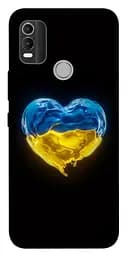 Чохол Demsky Серце України для Nokia C21 Plus
