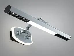 Настінний LED світильник для дзеркал Diasha 9520/S 16 W сірий