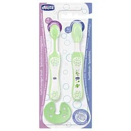 Набір зубних щіток Chicco Learning Set 06961.00 2 шт