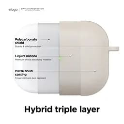 Чохол Elago Liquid Hybrid Hang Case Pink для AirPods Pro 2nd Gen рожевий (EAPP2RH-HANG-PK) - мініатюра 2