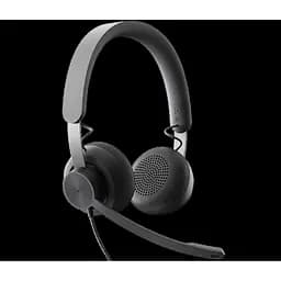 Дротова стерео гарнітура Logitech Zone Wired USB + Type-C (981-000870) чорна - мініатюра 7