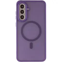 Чохол TPU Bloom with MagSafe для Samsung Galaxy S25 FE Purple