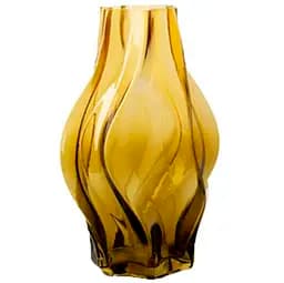 Ваза Lefard Selby Yellow стеклянная 25х15.5 см (804-167)