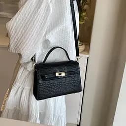 Стильная женская классическая сумочка с эко-кожи Lilly P2-8577A