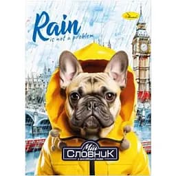 Зошит-словник з англійської мови Апельсин Rain is not a problem АП-0501-7
