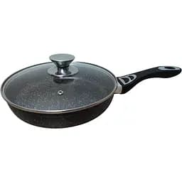 Пательня Vezzer глибока з кришкою 24 см (VZ8062)