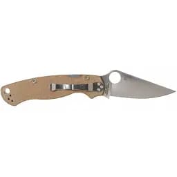 Ніж Spyderco Para Military 2 Brown Micarta CPM Cru-Wear - мініатюра 2