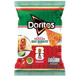 Чипси кукурудзяні Doritos зі смаком мексиканського буріто з яловичиною 90 г
