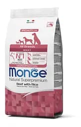 Сухий корм MONGE DOG All breeds Adult для дорослих собак всіх порід з яловичиною 2,5 кг