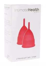 Менструальні чаші Mae B Intimate Health 2 Large Menstrual Cups - мініатюра 6