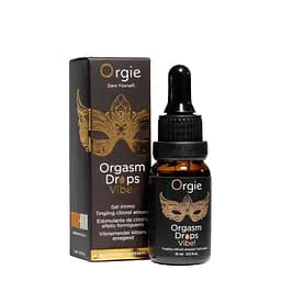 Капли возбуждающие Orgie Orgasm Drops Vibe Peach Flavor 15 мл Orgie 51652; 69-51652 92578