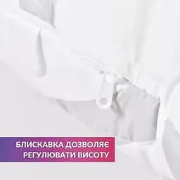 Подушка Ideia Elegantly антиалергенна 50х70 см біла 2 шт. (8-35570) - мініатюра 3