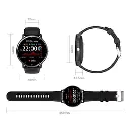 Розумний годинник Jiks Watch Lite з вимірюванням артеріального тиску (Чорний) - мініатюра 5