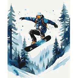 Набір для розпису ArtCraft Сніжний екстрім 40 x 50 см (10160-AC)