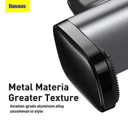 Автомобільний тримач Baseus Steel Cannon Air Outlet Car Mount SUGP-01 Black - мініатюра 4