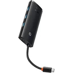 USB-хаб Baseus Lite Series 5-Port Type-C HUB Docking Station Black (WKQX040001) [89299] - мініатюра 4