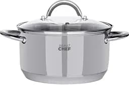 Каструля Bravo Chef 22 см (4.35 л) з кришкою (6720870)