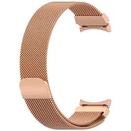 Ремешок для Samsung Galaxy Watch 5 Pro - Rose Gold Watchbands Milanese Loop ширина крепления 20мм металлический (WB352468)